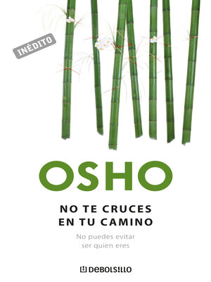 cover image of No te cruces en tu camino (OSHO habla de tú a tú)